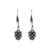 Silver Plated Pine Cone Earrings