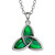 Tide Jewellery Celtic triquetra knot necklace