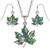 Tide Jewellery Summer leaf set