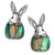 Rabbit earrings