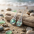 Celtic mother & child knot earrings (TJ504)