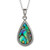 Natural teardrop necklace