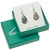Natural teardrop earrings