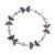 Purple butterfly bracelet