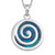 Paua Shell Spiral necklace