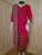 Ruby Pink Monipuri Salwar Kameez - Small