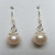 925 Silver Freshwater Pearl Drop Earrings