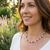 Orchid Handmade South Sea Shell Pearl Beads & Gemstone Necklace