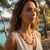 Emma Handmade Mixed Colour Gemstone Necklace