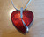 Red Heart Necklace with Gift box