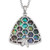 Tide Jewellery inlaid Paua shell  honeycomb beehive Pendent