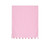 Pink tassel scarf