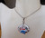 Silver Plated Noosa Heart Pendant Necklace with Star Snap Button with gift box