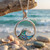 Tide Jewellery inlaid Paua shell Wave Crest pendant