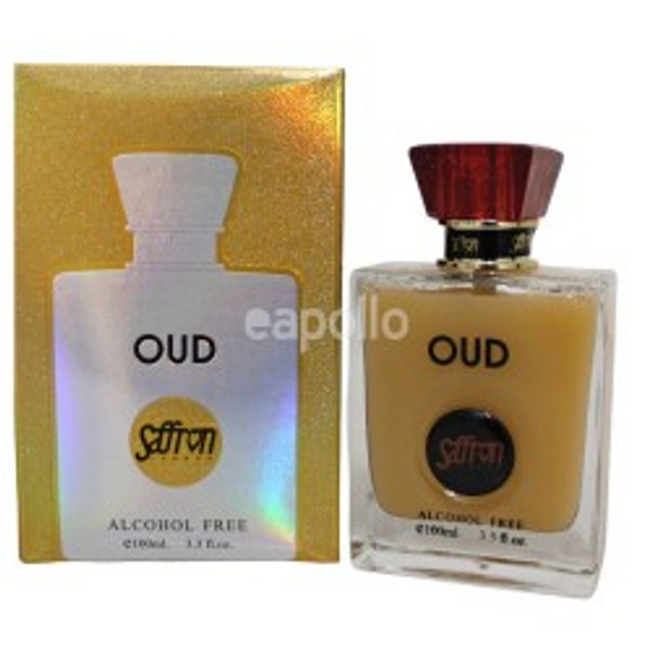 Saffron Unisex ALCOHOL FREE Perfume - Oud (100ml)