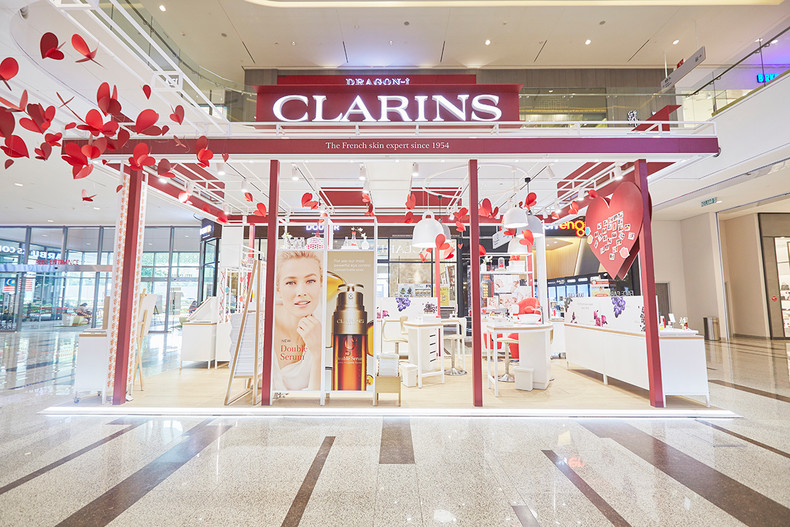 Clarins opens first kiosk-style store in Singapore