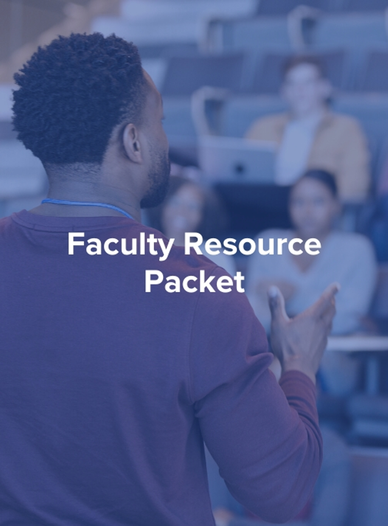 Faculty Resource Packet