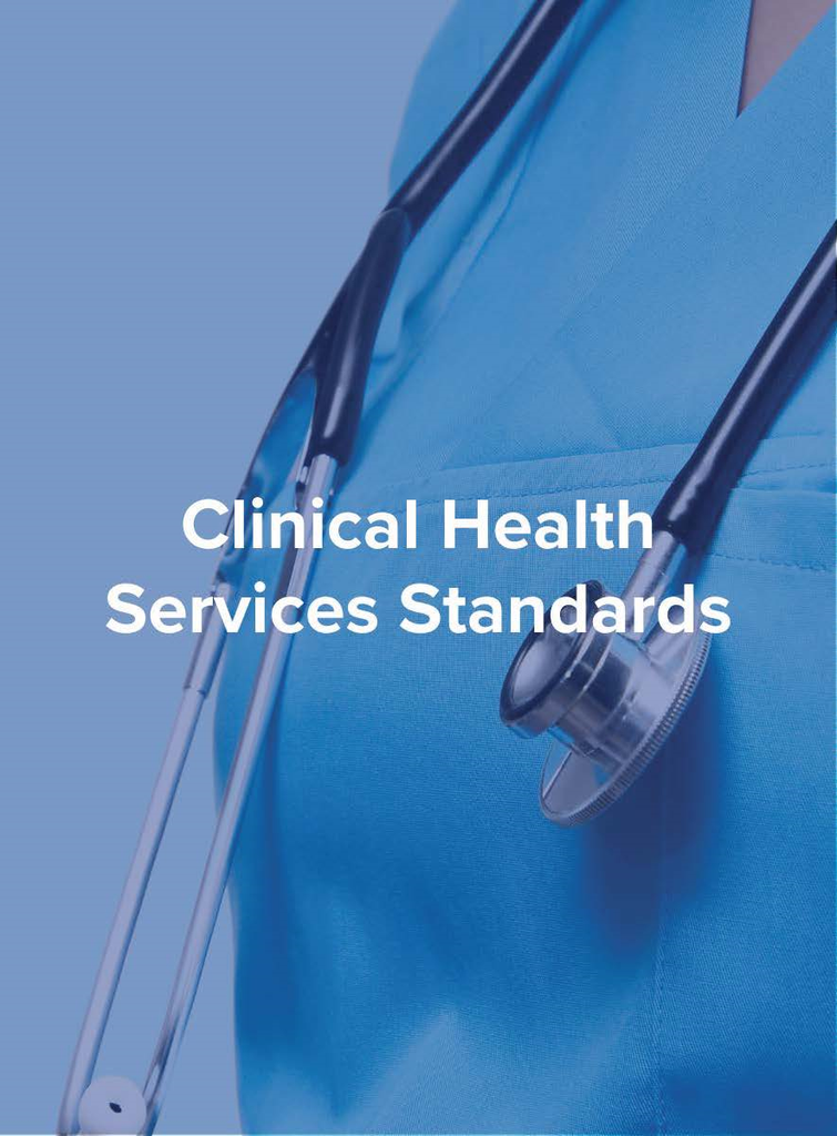 Clinical Health Services Standards