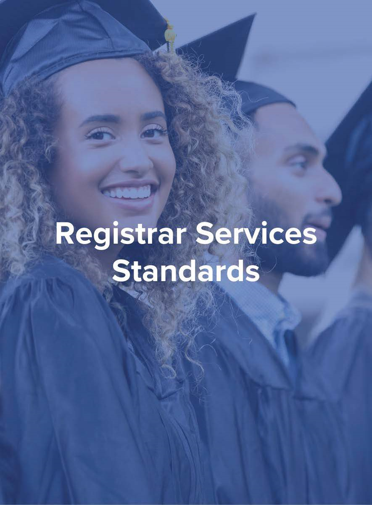 Registrar Services Standards