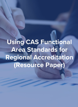 Using CAS Functional Area Standards for Regional Accreditation