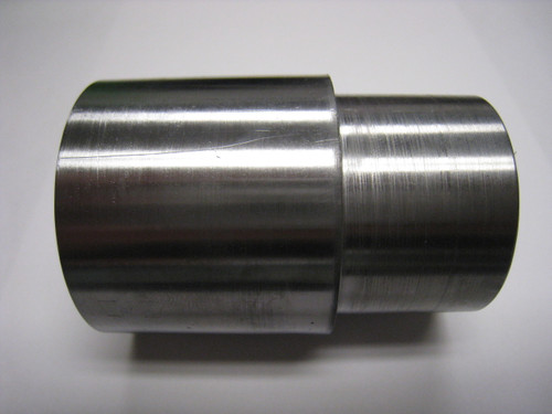 1.750"OD x 1.372" ID x 2.500" Length
Step for pipe measures 1.500" OD x 1.372 ID" x 1.000" length