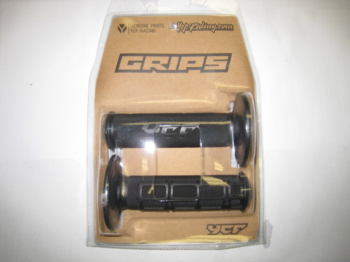 Control, Off Road Handlebar Grips, Black, YCF Racing, PPC010-BK 