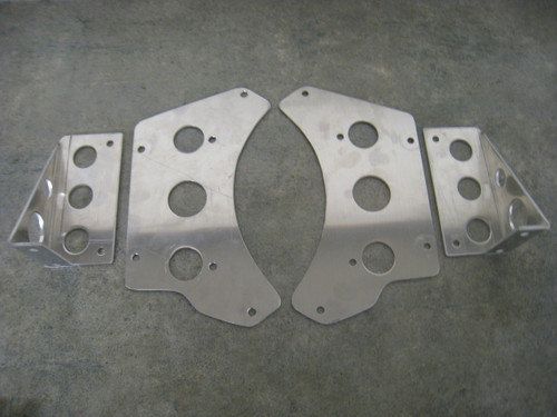 Aluminum Bracket kit for the Fluidyne Dual Pass Cooler.