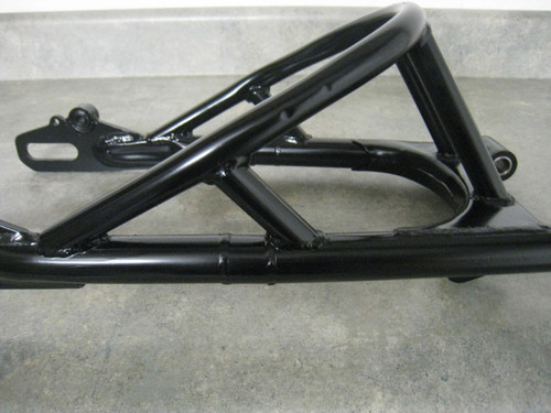 Custom Honda CB175 Swingarm 
Bracing Installed & 1 Inch in Length Added