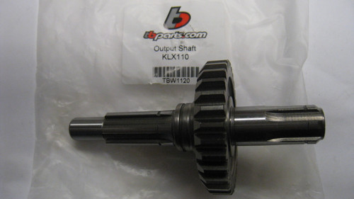 TBW1120 TB Performance Heavy Duty Output Shaft
KLX110 2002-2007  Replaces Kawasaki OEM part number 13128-1244
DRZ110 2003-2006  Replaces Suzuki OEM part number K1312-80042 