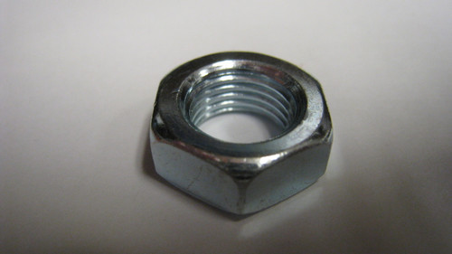 1/2"-20 LH Zinc Hex Jam Nut