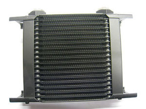 Oil Cooler, Setrab 119M221, 50-119-7612, 19 Row M22 Ports