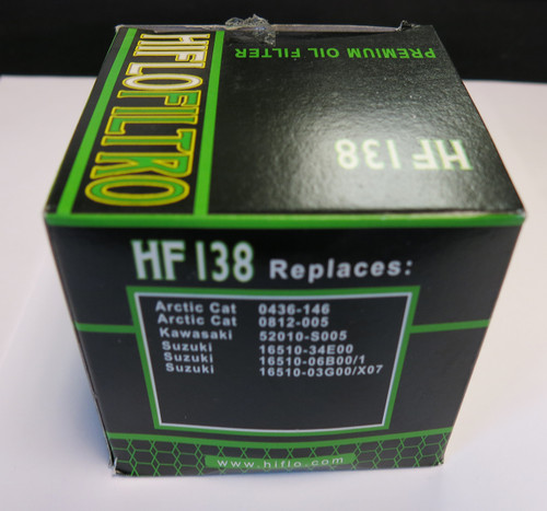 HIFLOFILTRO Oil Filter Replaces Kawasaki 52010-S005