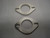 AMS Custom 1/4"' Stainless Exhaust Flange (Qty. 2)