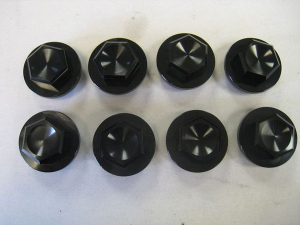 Honda CB750 SOHC, CB 750, 1969 thru 1978, Andrews Motorsports Valve Tappet Cover 12-001B (Set Of 8), Also Fits Kawasaki