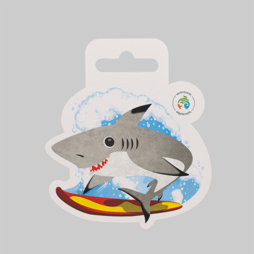 Sticker Surfboard Shark