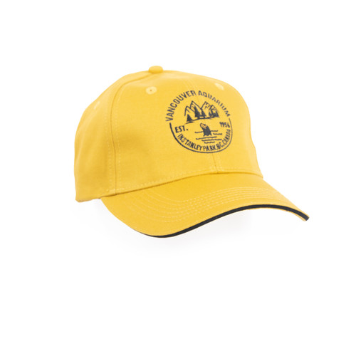 Adult Hat VA Seal Crest Logo Yellow