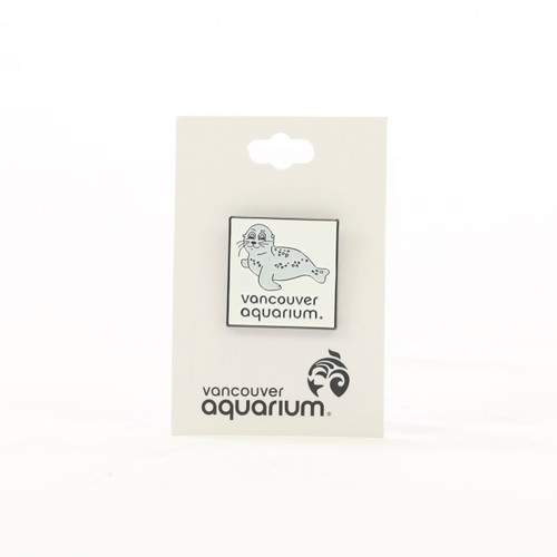 Seal VA Square Lapel Pin
