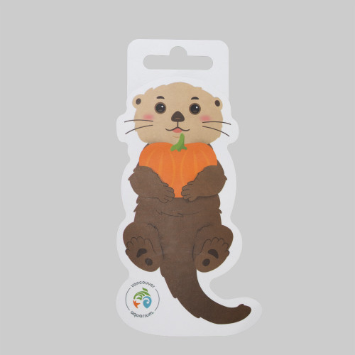 Sticker Sea Otter Pumpkin