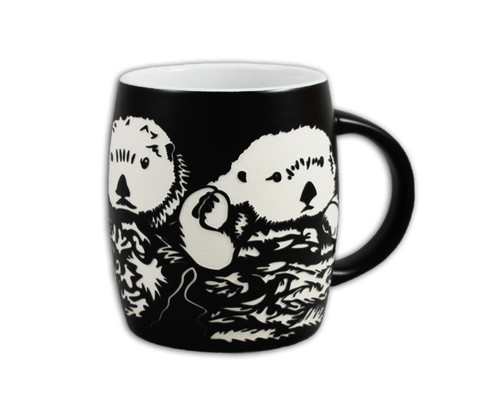 Sea Otter Etch Mug
