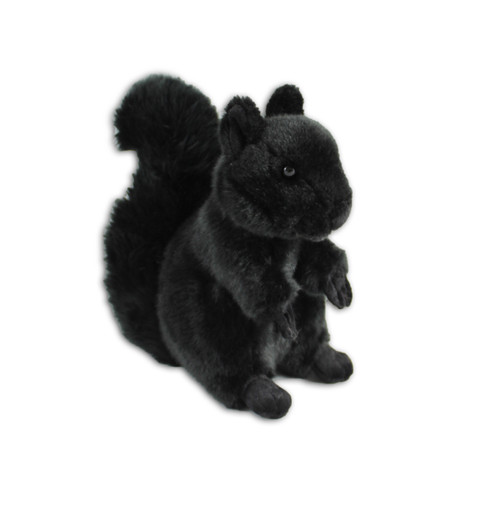 stuffed black squirrel