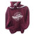 Pullover Hoodie, maroon colour with Vancouver, BC lettering and mountains in a circle