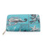 Light Blue Seahorse Wallet 