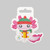 Sticker Axolotl Holiday