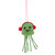 Wool Felted Jellyfish Ornament