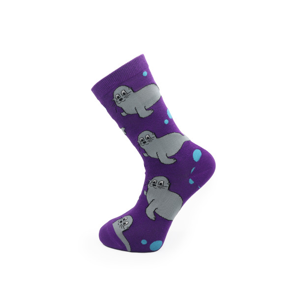 Seal Purple Socks - Women