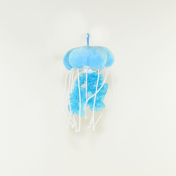 Stuffy Jellyfish 8" Blue