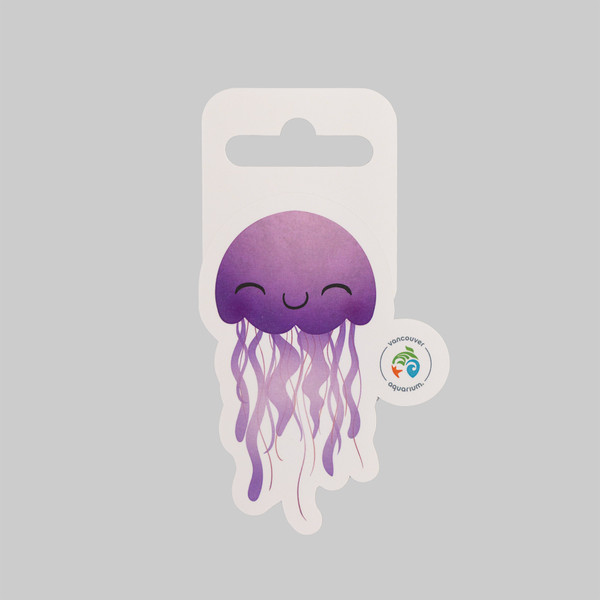 Sticker Jellyfish Purple