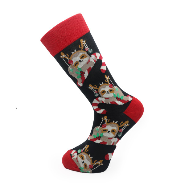 Socks Sloth Xmas