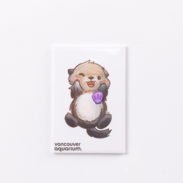 Cutie Otter Flat Magnet
