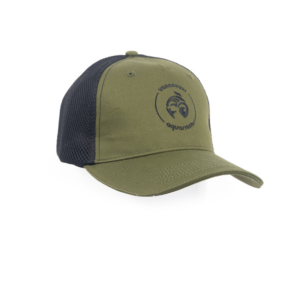 Adult Hat VA Logo Mesh Olive
